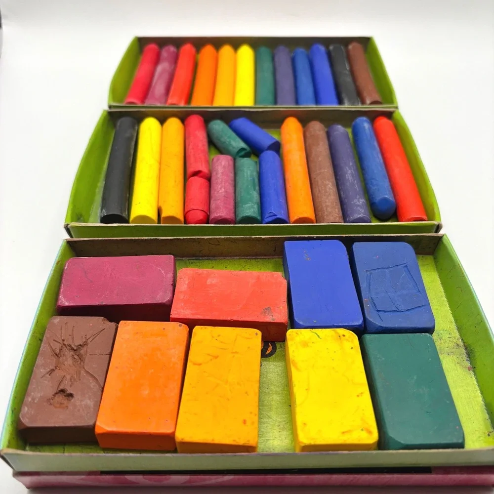 Filana Organic Beeswax Crayons Bundle Stick and Block Non-Toxic Paraffin Free